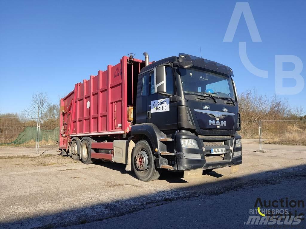 MAN TGS26.320 Šiukšliavežės