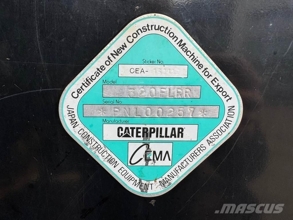 CAT 320E LRR Vikšriniai ekskavatoriai