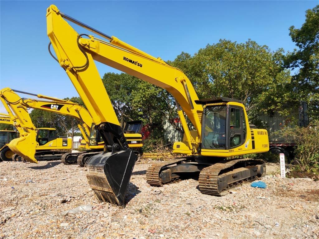 Komatsu PC 200-6 Vikšriniai ekskavatoriai