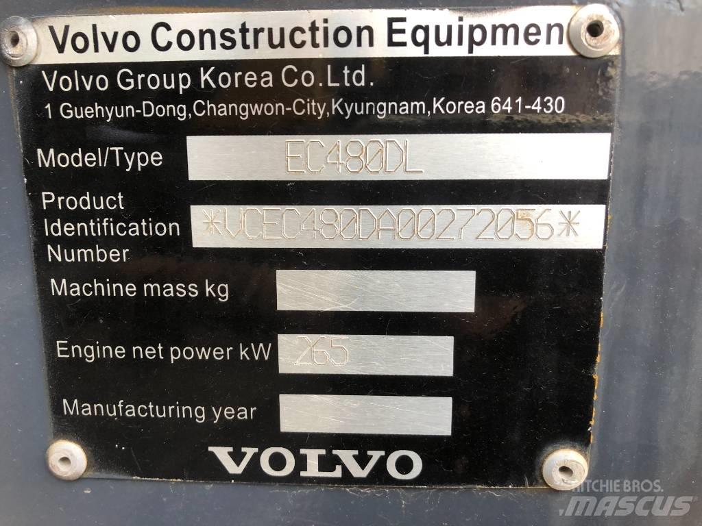Volvo EC 480 Vikšriniai ekskavatoriai