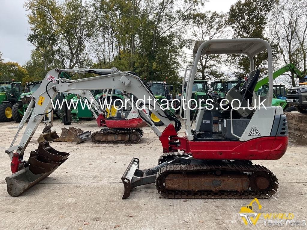 Takeuchi TB 228 Mini ekskavatoriai < 7 t