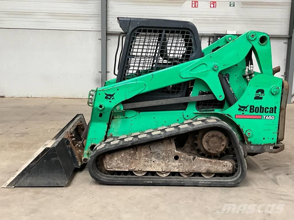 Bobcat T 650 Krautuvai su šoniniu pasukimu