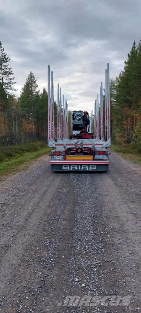 Briab SBBLWT-45-109 Miškovežių priekabos