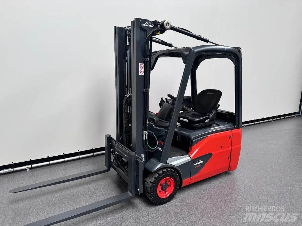 Linde 386 E 16-02 Elektriniai šakiniai krautuvai