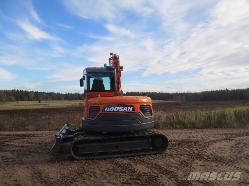 Doosan DX 85 R Vidutinės galios ekskavatoriai 7-12 t