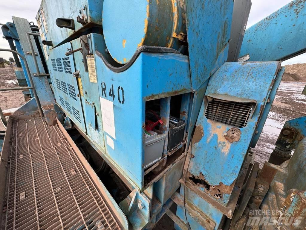 Terex Pegson 1000SR Trupintuvai