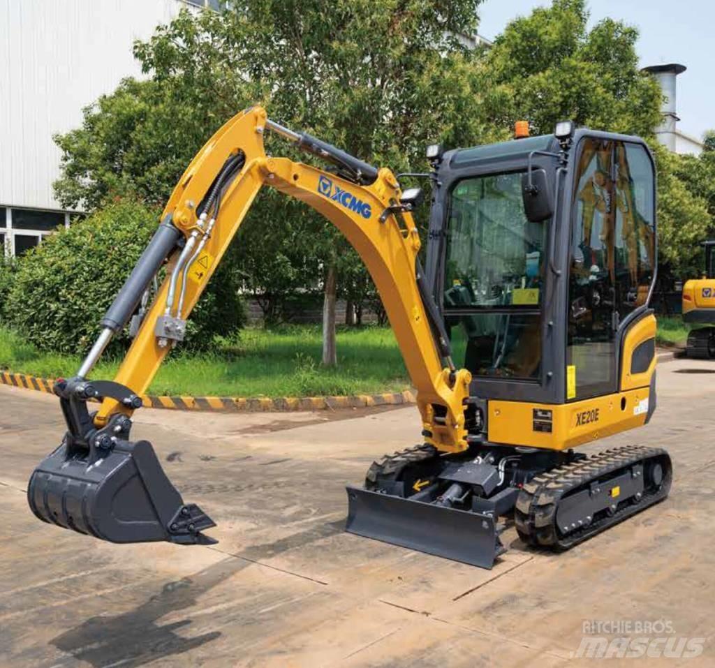 XCMG Rubber Tracks Mini ekskavatoriai < 7 t