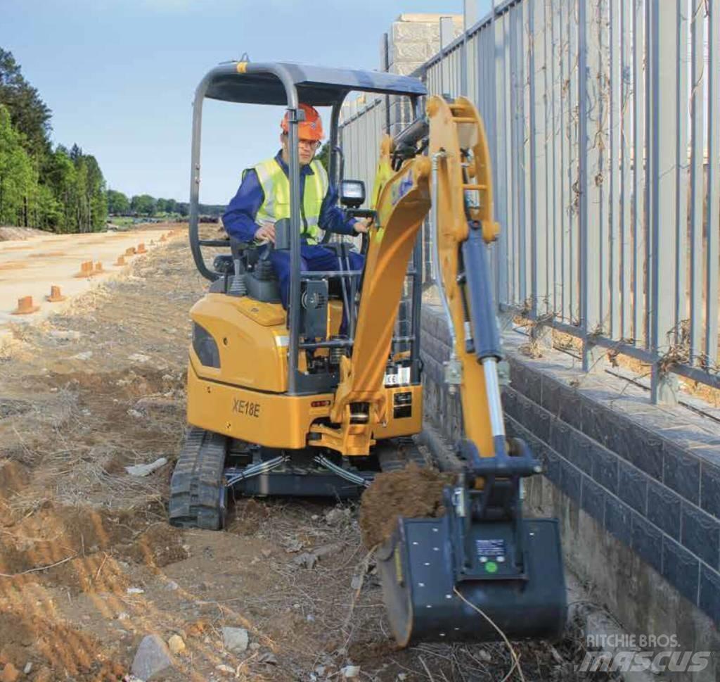 XCMG Rubber Tracks Mini ekskavatoriai < 7 t