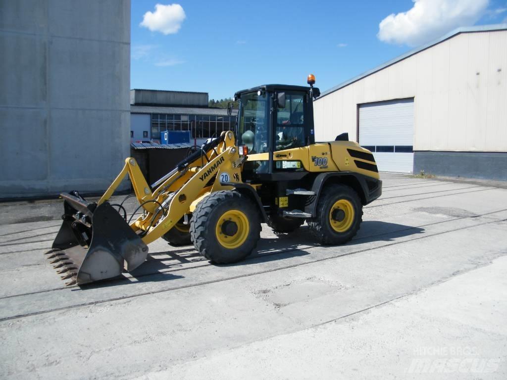 Yanmar v100 Naudoti ratiniai krautuvai