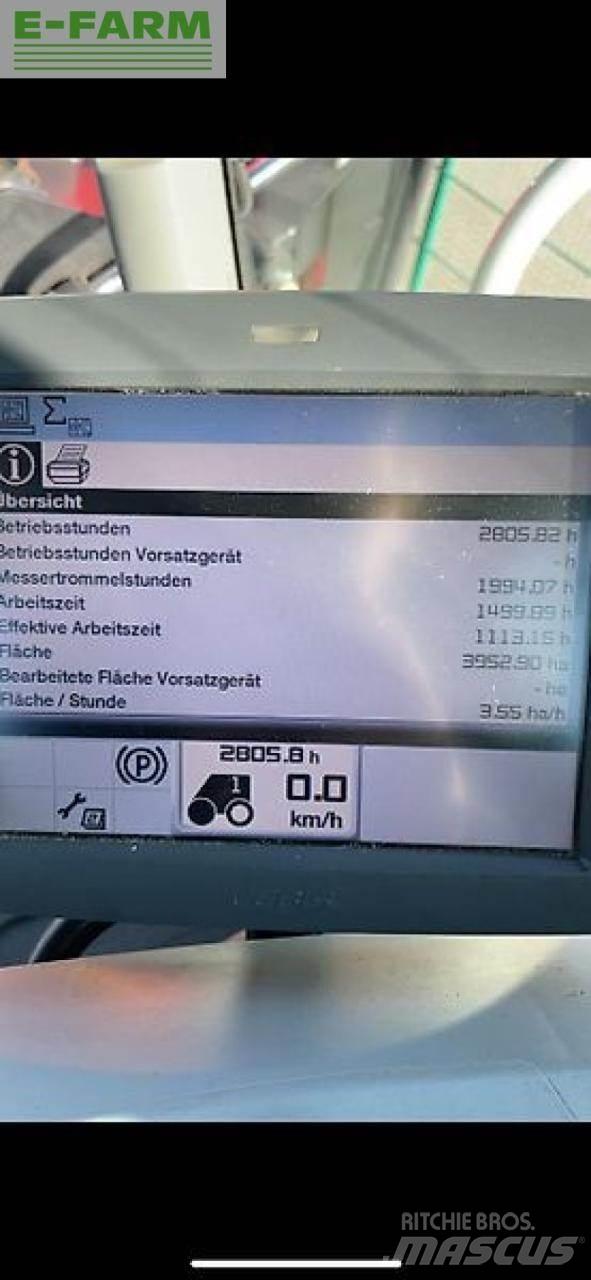 CLAAS jaguar 950 Pašarų ruošimo technika