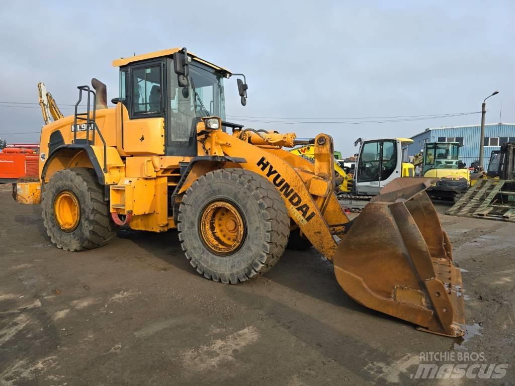 Hyundai HL 960 Naudoti ratiniai krautuvai