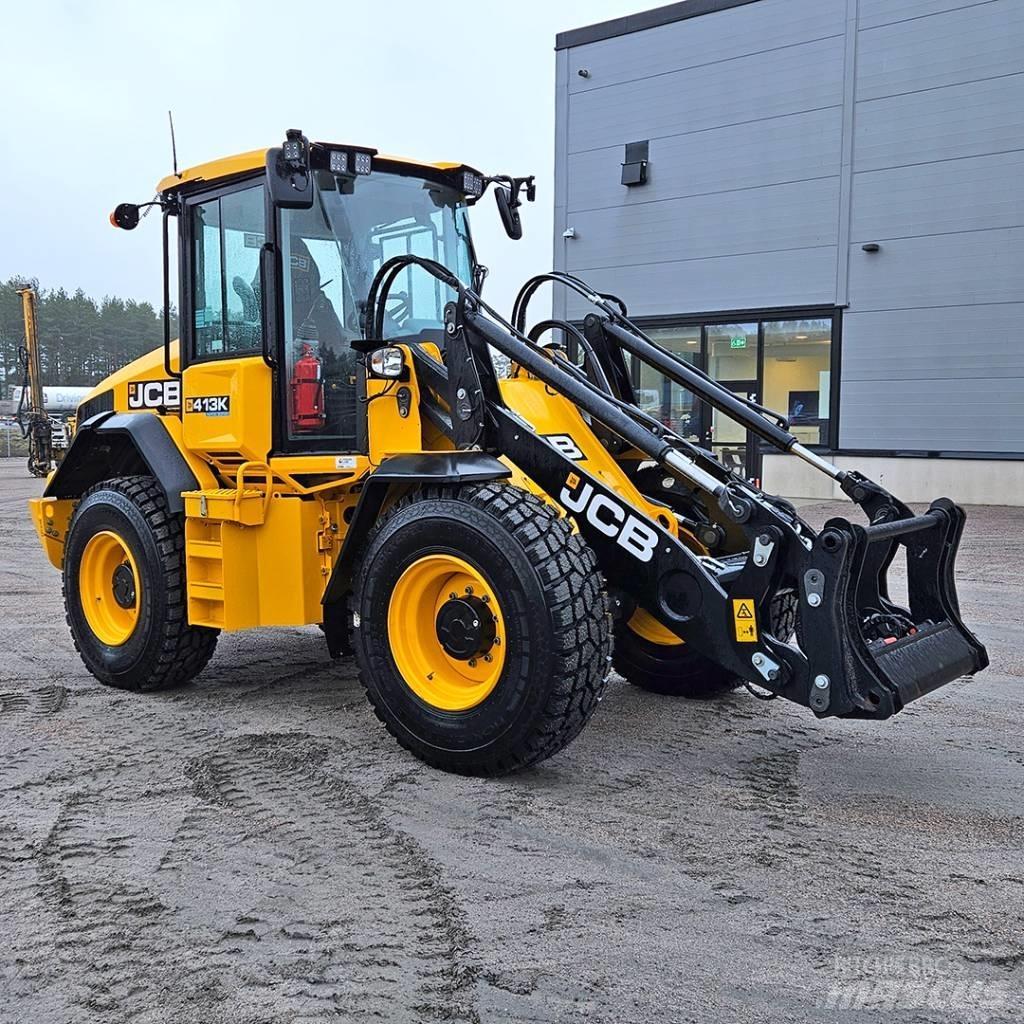 JCB 413K Naudoti ratiniai krautuvai