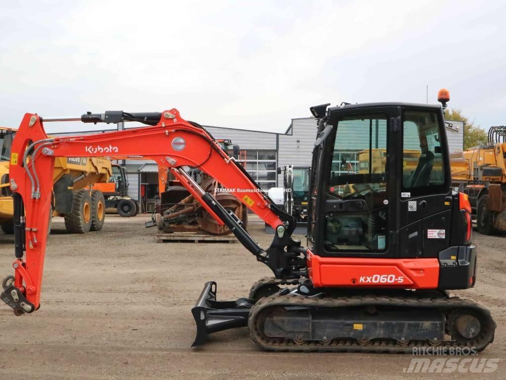 Kubota KX 060-5 Mini ekskavatoriai < 7 t