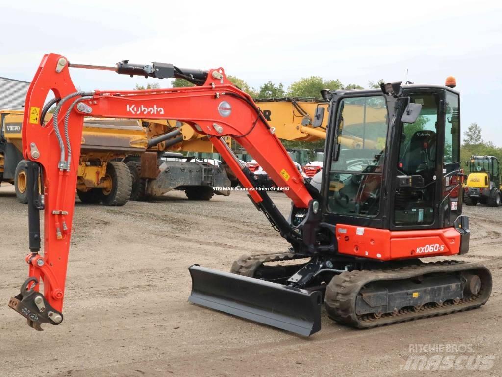 Kubota KX 060-5 Mini ekskavatoriai < 7 t
