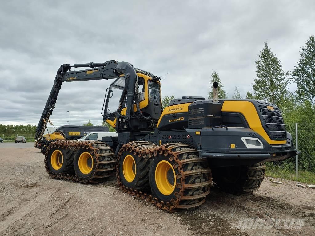 Ponsse Scorpion King Miško technika (Harvesteriai)