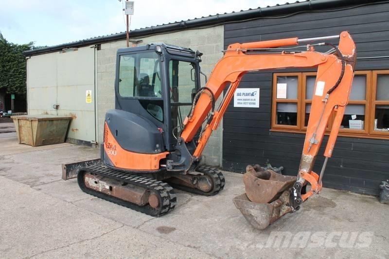 Hitachi ZX 30 U Mini ekskavatoriai < 7 t