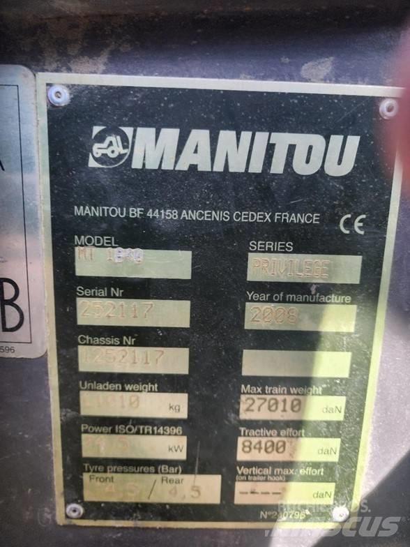 Manitou MT1840 Teleskopiniai krautuvai