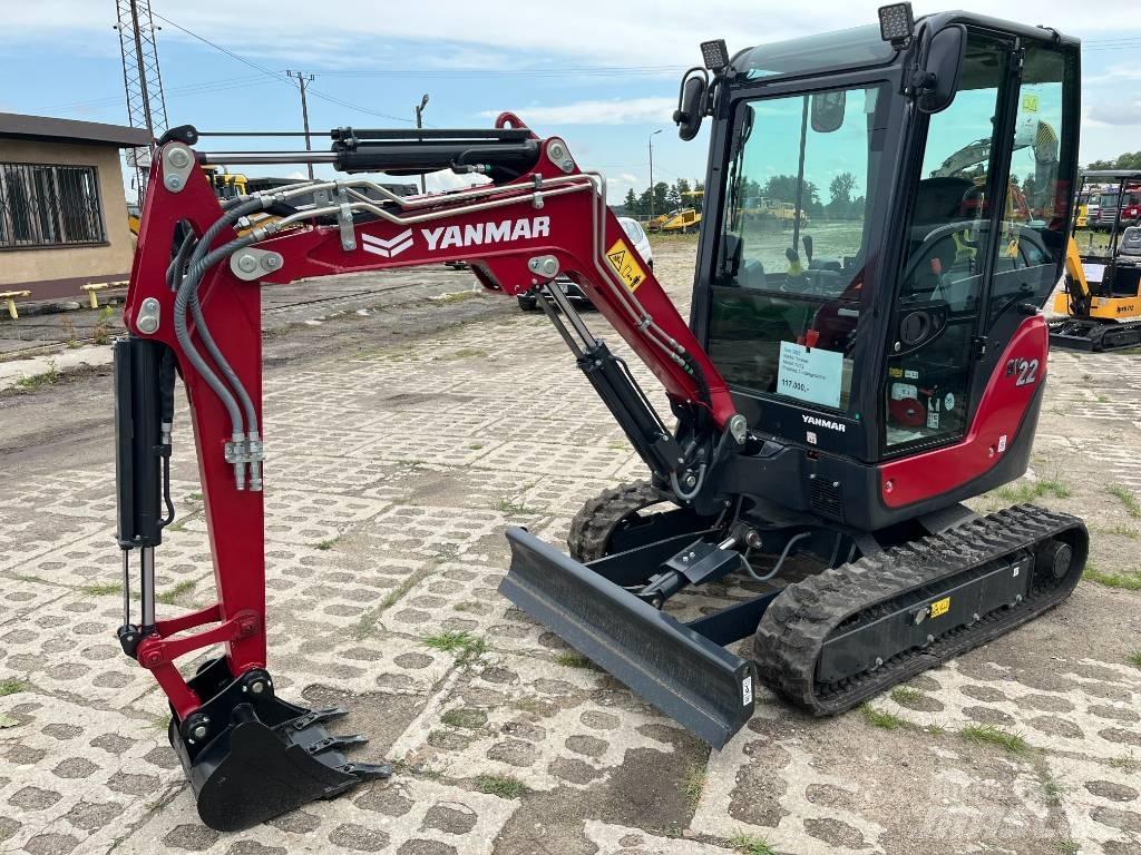 Yanmar SV 22 Mini ekskavatoriai < 7 t
