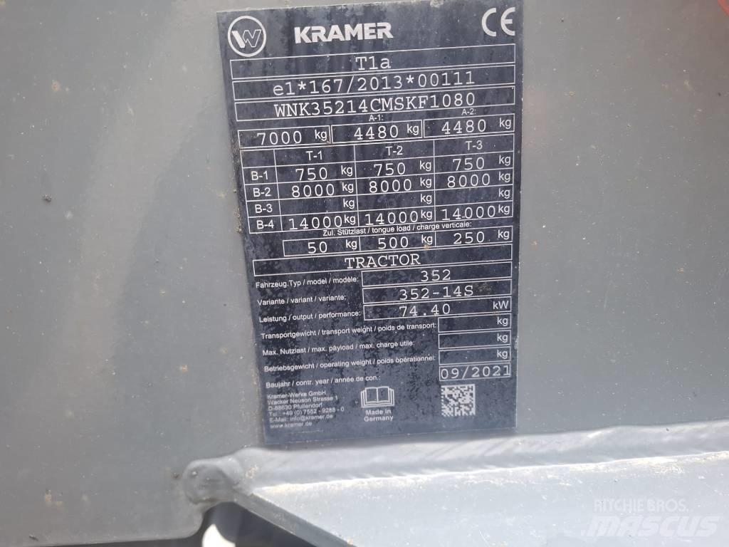 Kramer 8115 Naudoti ratiniai krautuvai