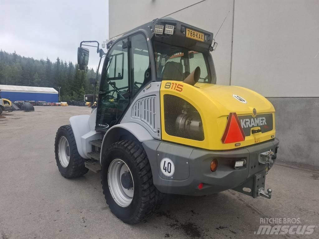 Kramer 8115 Naudoti ratiniai krautuvai