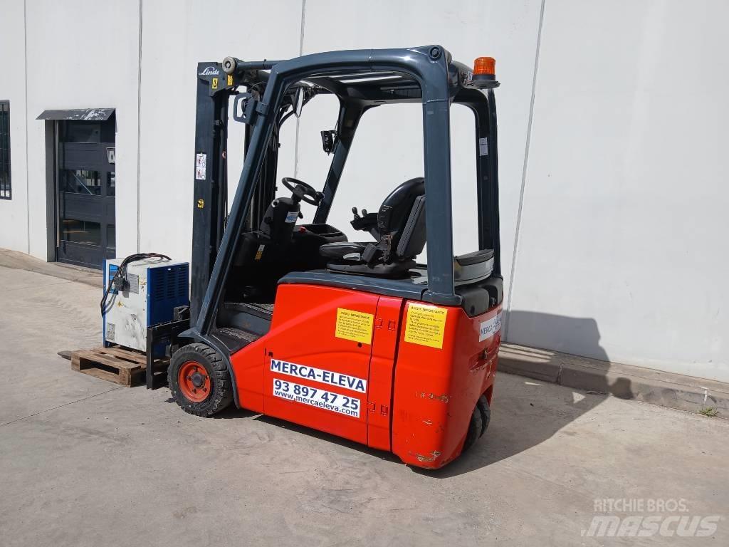 Linde E16H-01 Elektriniai šakiniai krautuvai