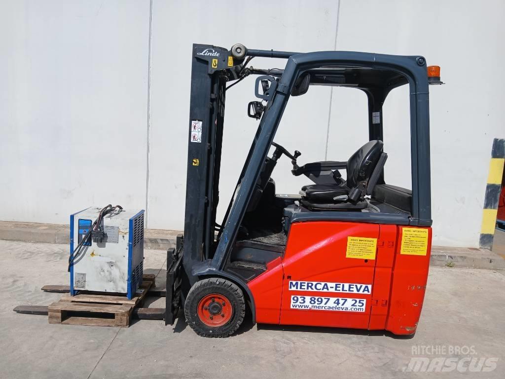 Linde E16H-01 Elektriniai šakiniai krautuvai