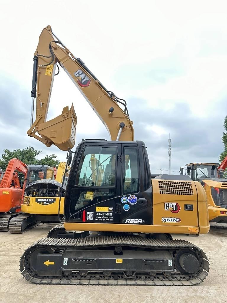 CAT 312D2GC Vidutinės galios ekskavatoriai 7-12 t