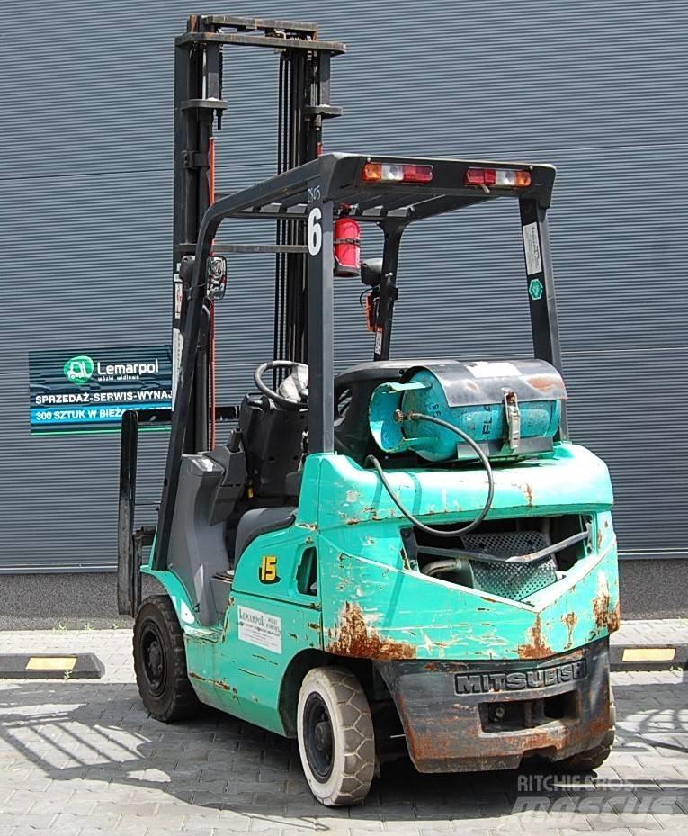 Mitsubishi FG15N LPG (dujiniai) krautuvai