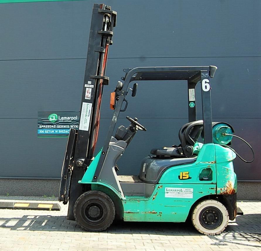 Mitsubishi FG15N LPG (dujiniai) krautuvai