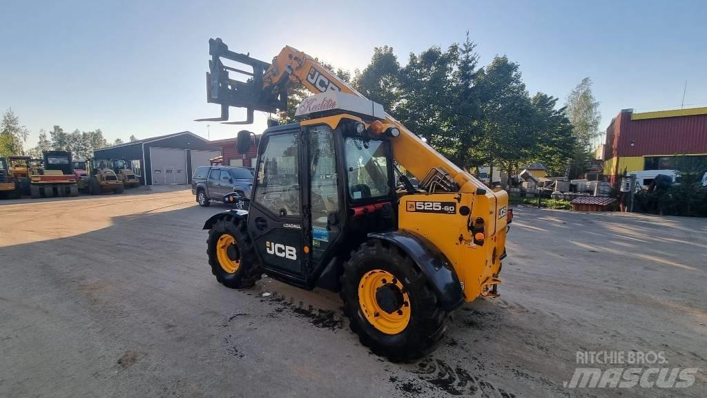 JCB 525-60 Hi-Viz Teleskopiniai ratiniai krautuvai