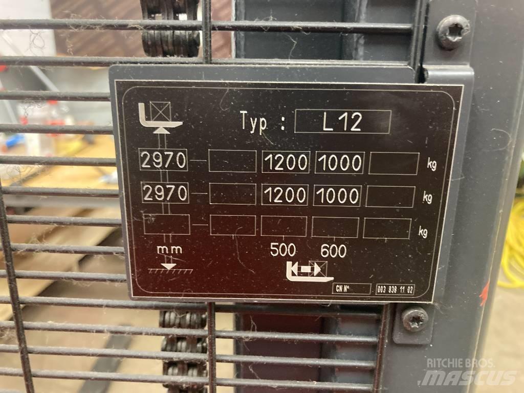 Linde L12AC Rankiniai vėžimėliai