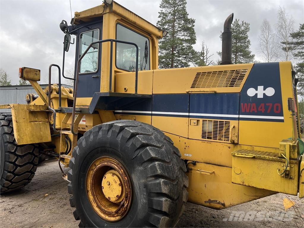 Komatsu WA 470 Naudoti ratiniai krautuvai