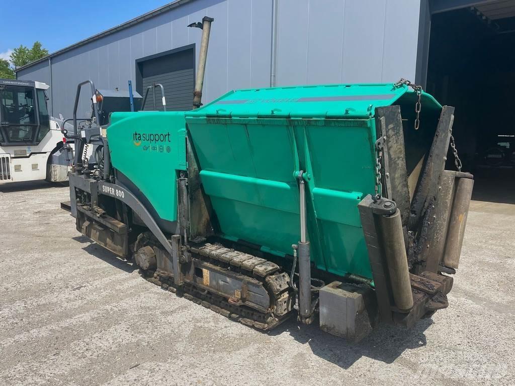Vögele Super 800 Asfalto klotuvai