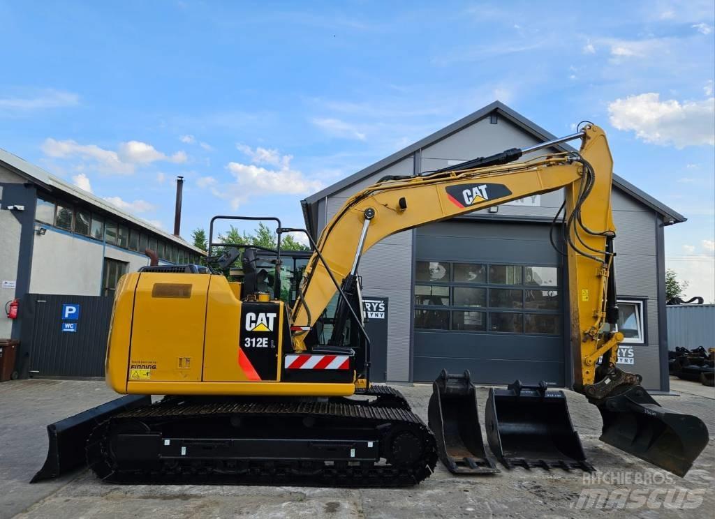 CAT 312 E Vikšriniai ekskavatoriai