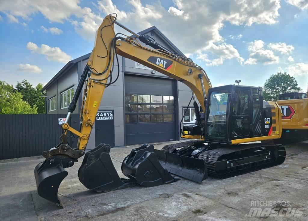 CAT 312 E Vikšriniai ekskavatoriai