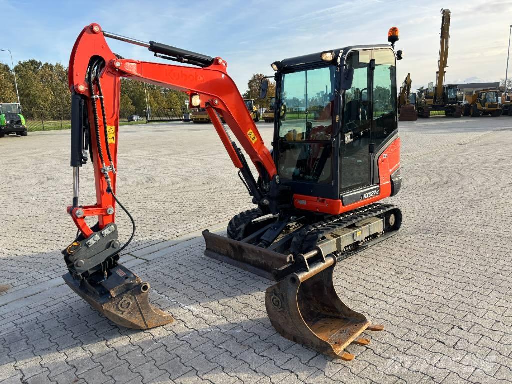 Kubota KX 027-4 Mini ekskavatoriai < 7 t