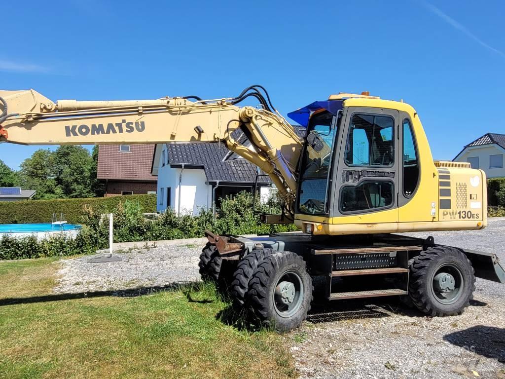 Komatsu PW160 ES-6K Ratiniai ekskavatoriai