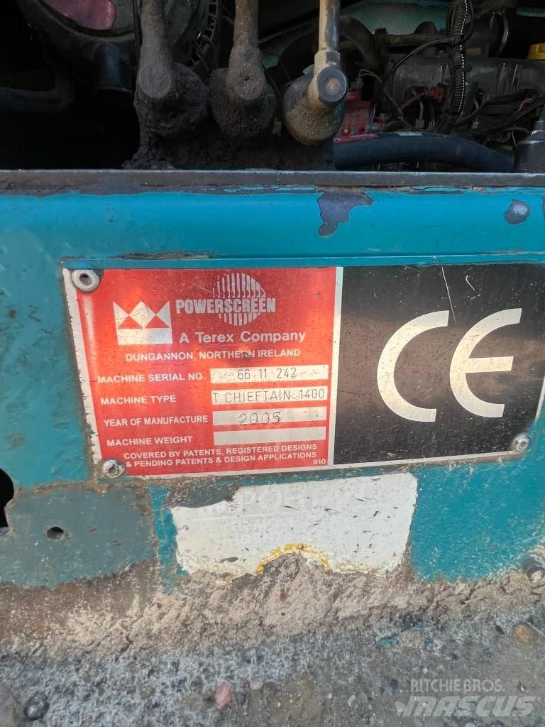 PowerScreen 1400 Mobilūs sietai