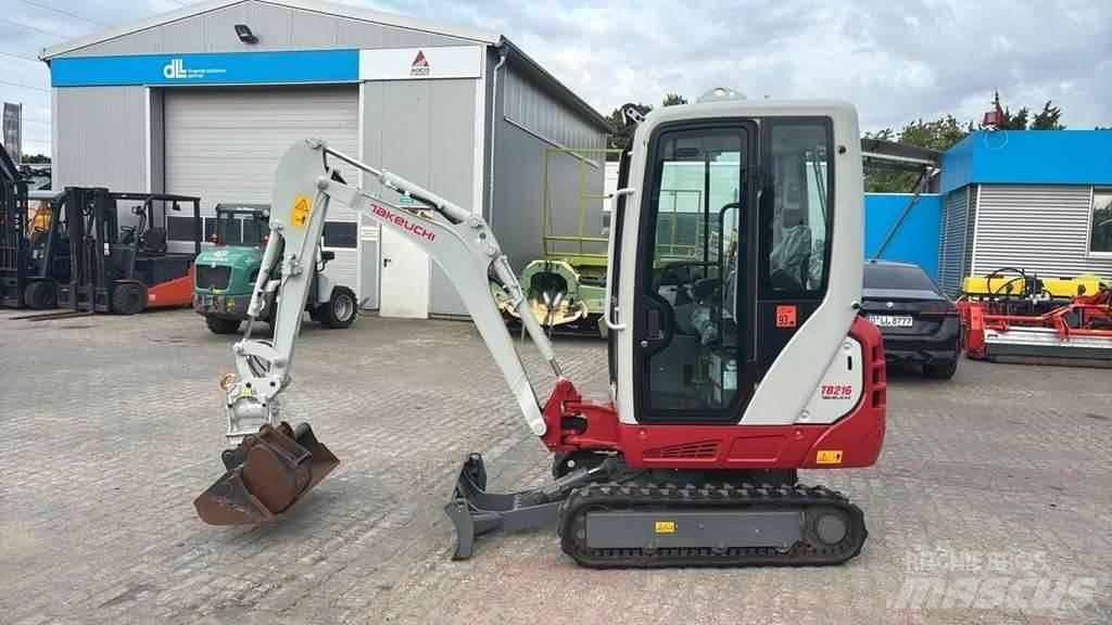 Takeuchi TB216 A Mini ekskavatoriai < 7 t