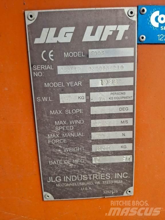 JLG 600s Teleskopiniai keltuvai