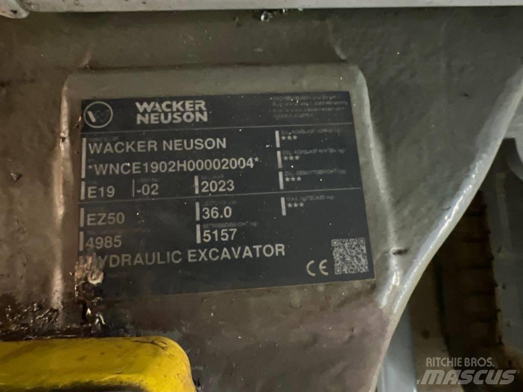 Wacker Neuson EZ50 Vikšriniai ekskavatoriai