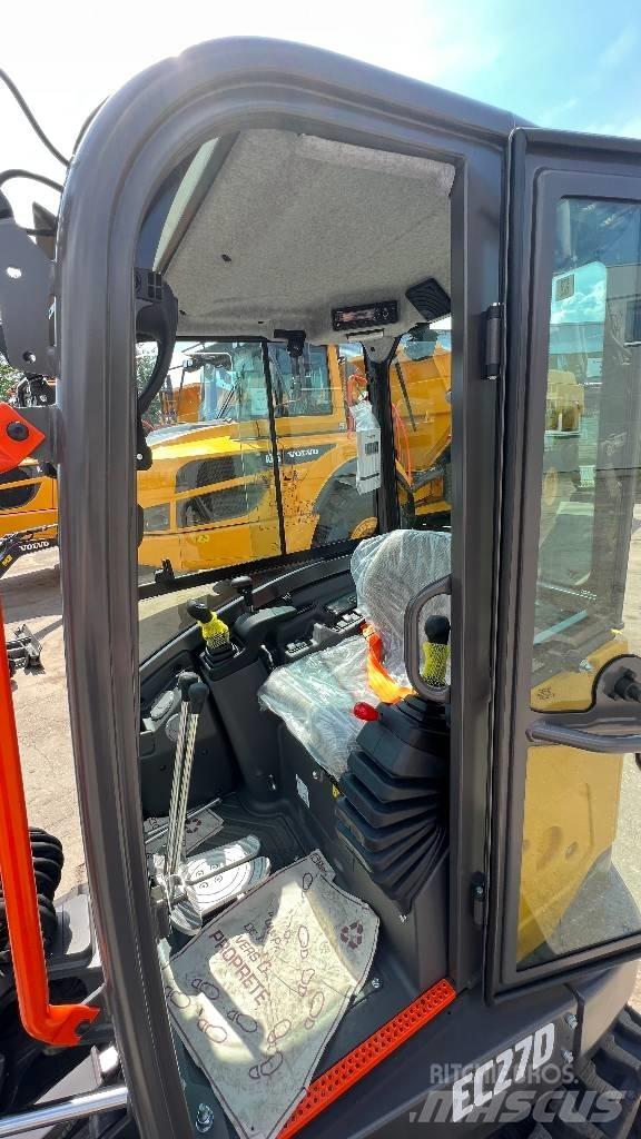 Volvo EC 27 D Mini ekskavatoriai < 7 t