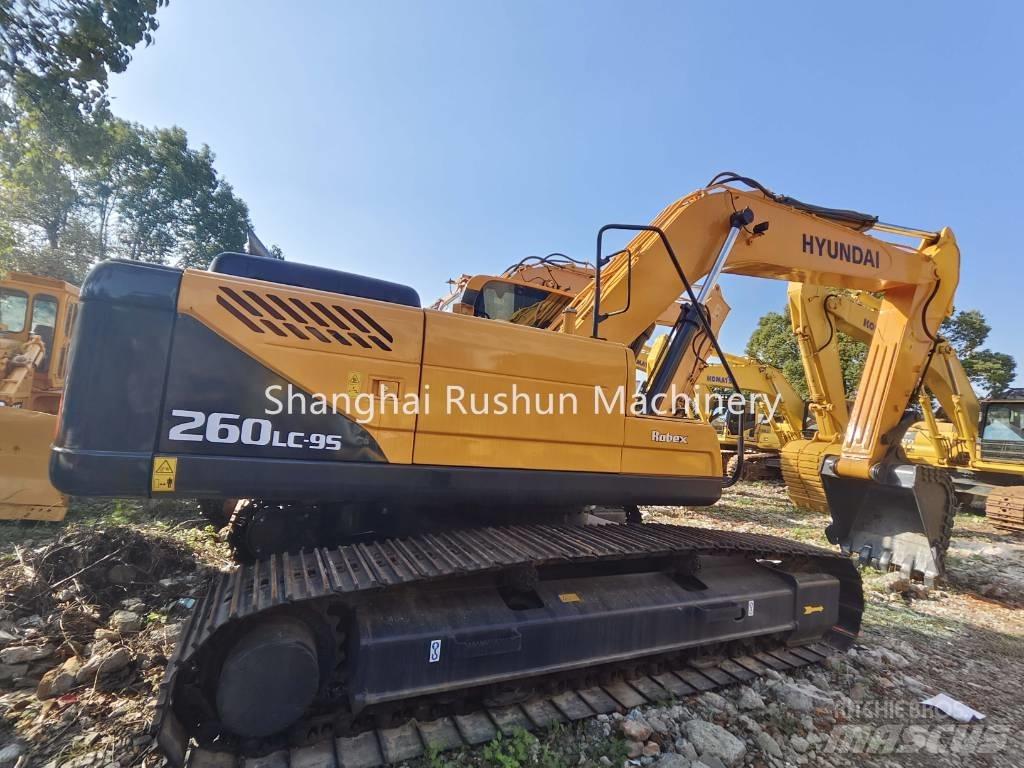 Hyundai 260 LC Vikšriniai ekskavatoriai