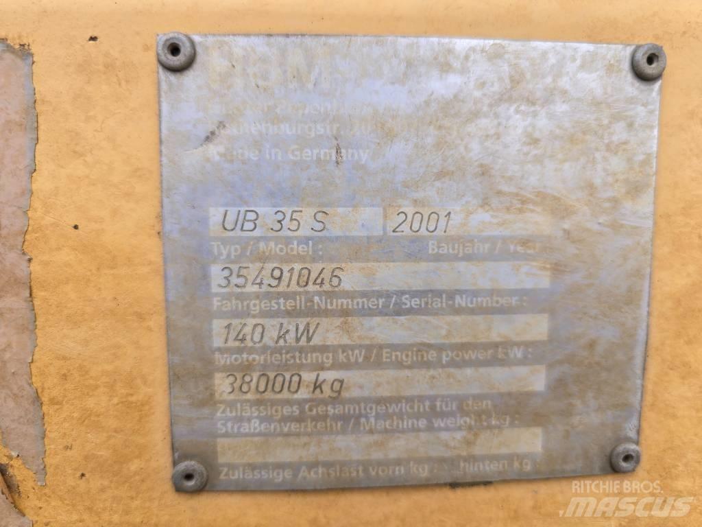Nobas UB 35S Draglaininiai ekskavatoriai