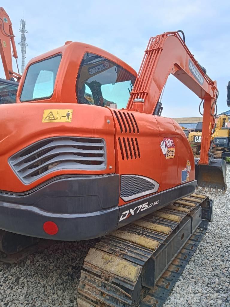 Doosan DX 75 Mini ekskavatoriai < 7 t