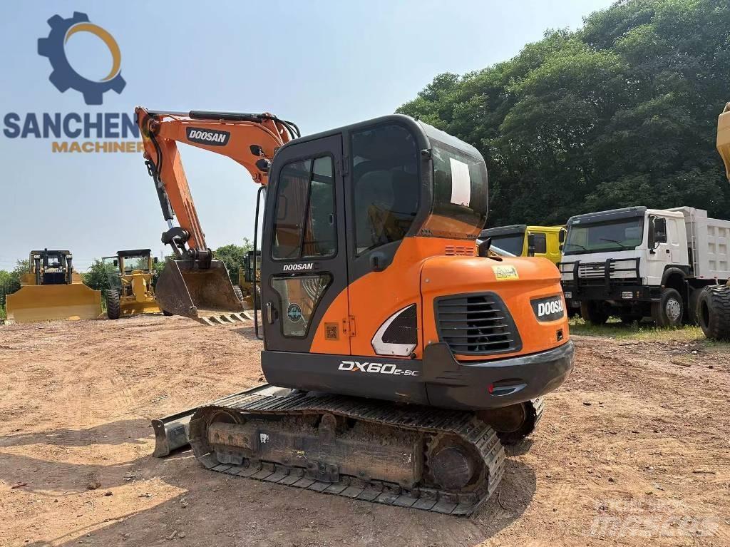 Doosan DX 60 Mini ekskavatoriai < 7 t