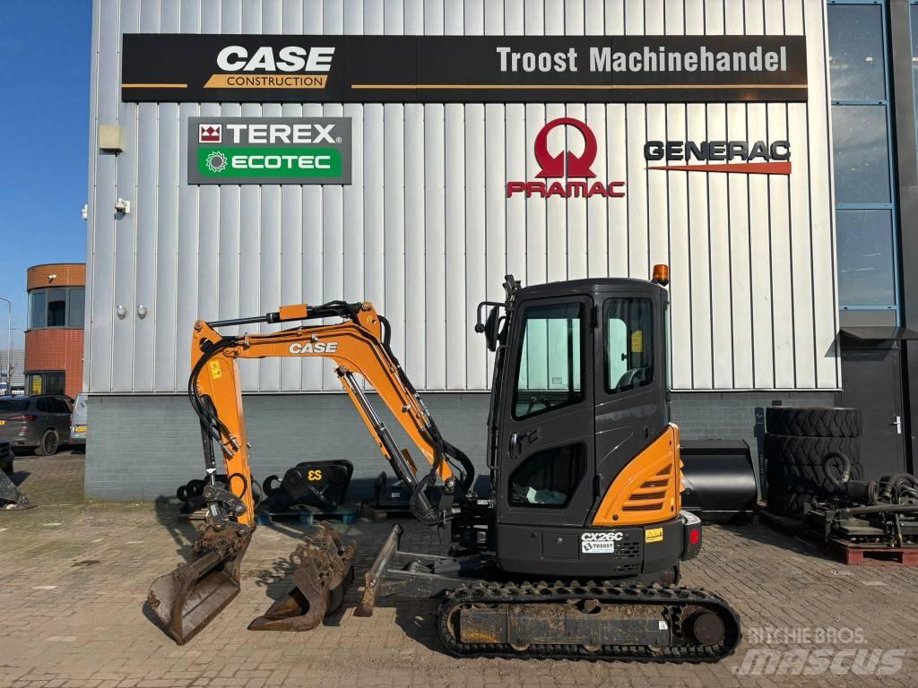 CASE CX 26 C Mini ekskavatoriai < 7 t