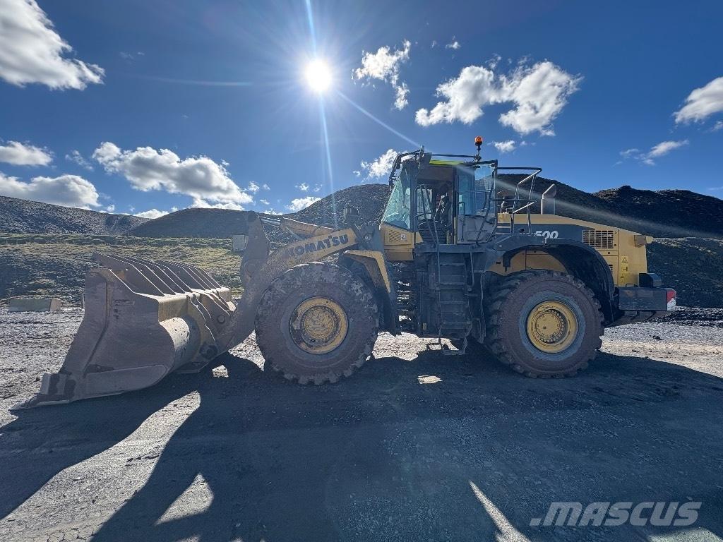 Komatsu WA 500-7 Naudoti ratiniai krautuvai