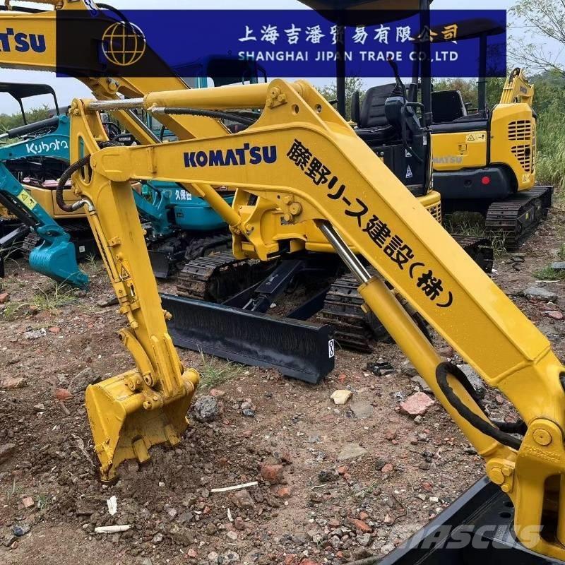 Komatsu PC 18 Vikšriniai ekskavatoriai