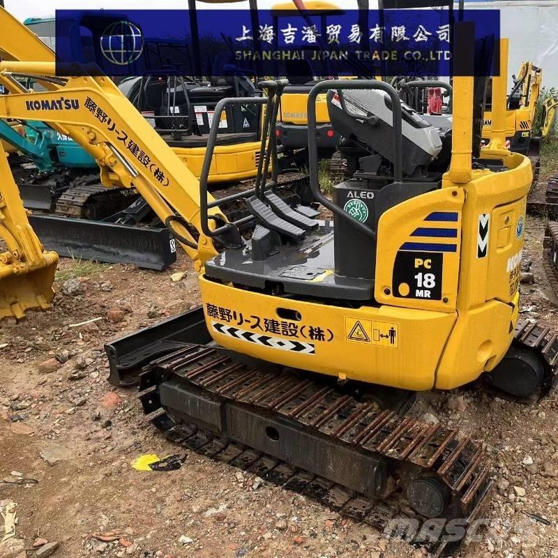 Komatsu PC 18 Vikšriniai ekskavatoriai